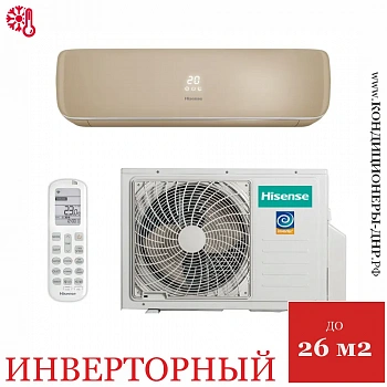 Кондиционер Hisense AS-10UW4RVETG01G(C)/AS-10UW4RVETG01W(C) Champagne Crystal Super DC Inverter Wi-Fi в Торезе