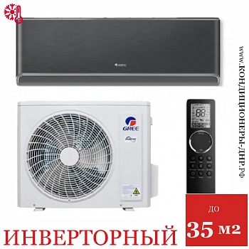 Кондиционер Gree GWH12AVCXD-K6DNA1A Airy Inverter черный в Торезе