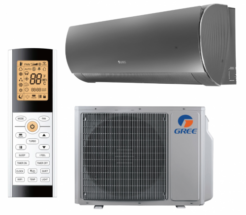 Кондиционер Gree GWH18ACD-K6DNA1I(LCLH) Lyra Inverter Black в Торезе