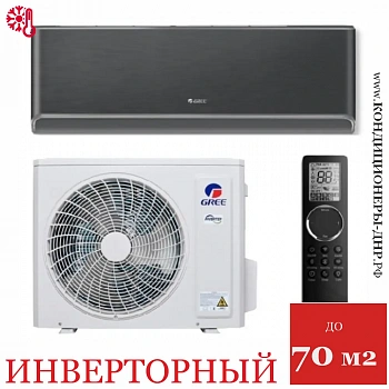 Кондиционер Gree GWH24AVEXF-K6DNA1A Airy Inverter черный в Торезе