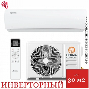 Кондиционер Ultima Comfort ECS-I09PN-IN/ECS-I09PN-OUT Eclipse Inverter 2024 в Торезе