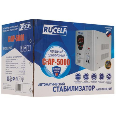 Стабилизатор напряжения RUCELF СтАР-5000 в Торезе