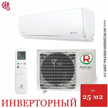 Кондиционер Royal Clima RCI-RNC24HN/IN/RCI-RNC24HN/OUT Renaissance DC Inverter 2024 в Торезе