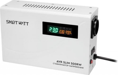 Стабилизатор напряжения SMARTWATT AVR SLIM 500RW в Торезе