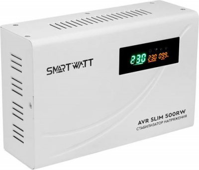 Стабилизатор напряжения SMARTWATT AVR SLIM 500RW в Торезе