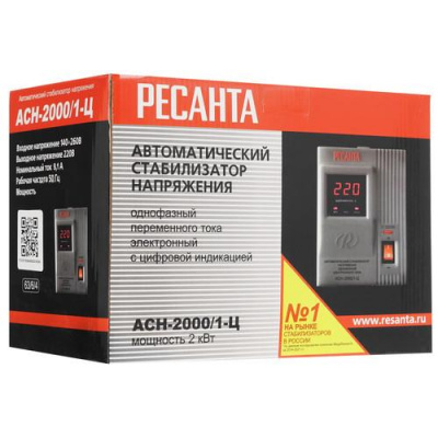 Стабилизатор напряжения Ресанта АСН-2000/1-Ц в Торезе