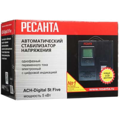 Стабилизатор напряжения РЕСАНТА АСН-Digital St Five в Торезе