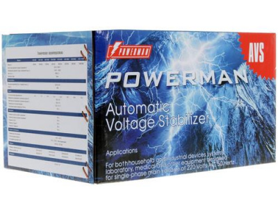 Стабилизатор напряжения Powerman AVS 1000D Black в Торезе