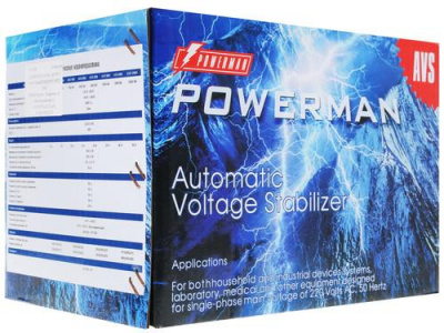 Стабилизатор напряжения PowerMan AVS 2000D в Торезе
